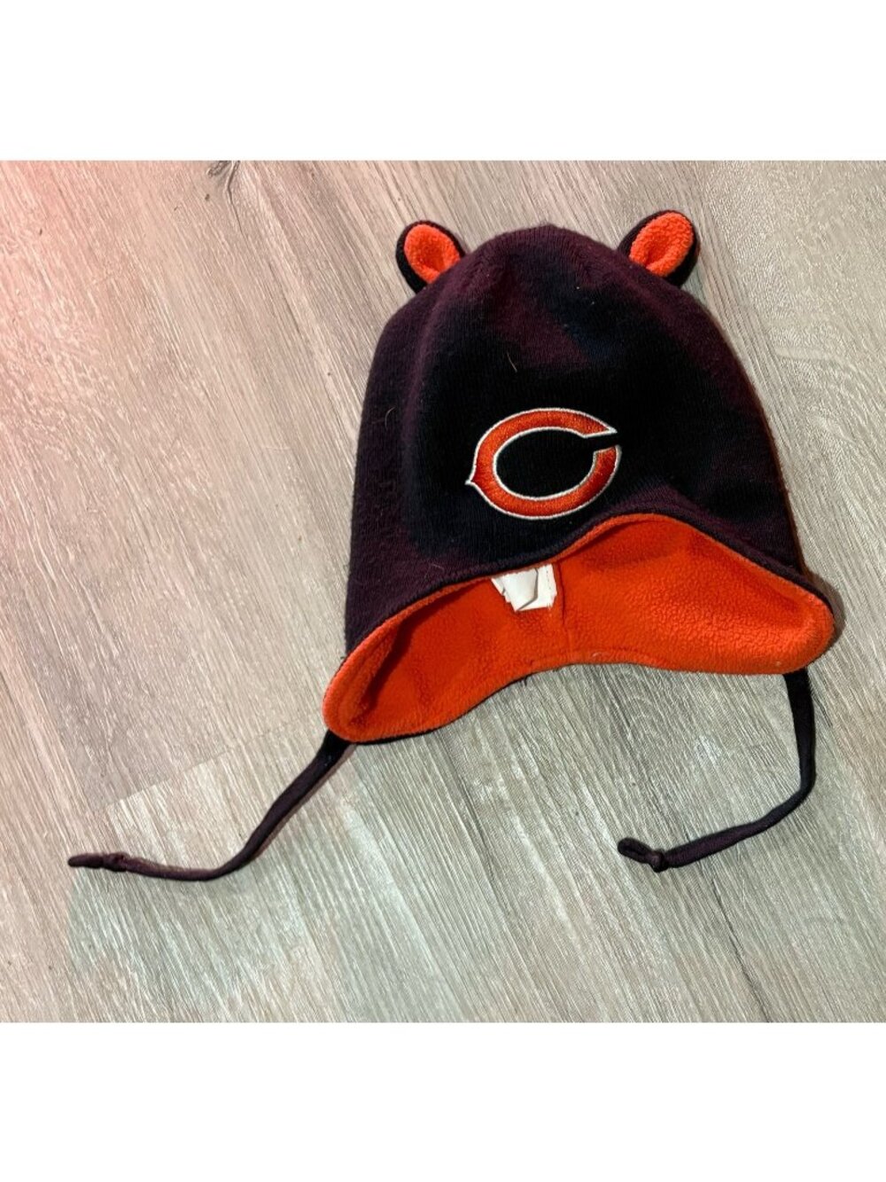 Toddler nfl Chicago bears beanie winter hat osfm